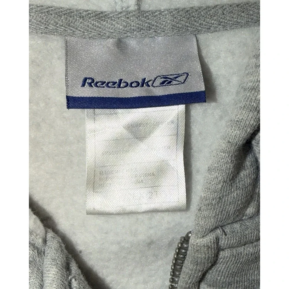 REEBOK Vintage Super Bowl XLI Sweatshirt Gray NFL Football 2007 Colts Bears 2XL